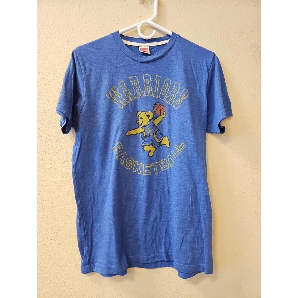 Golden State Warriors Basketball T Shirt Homage Unisex Medium